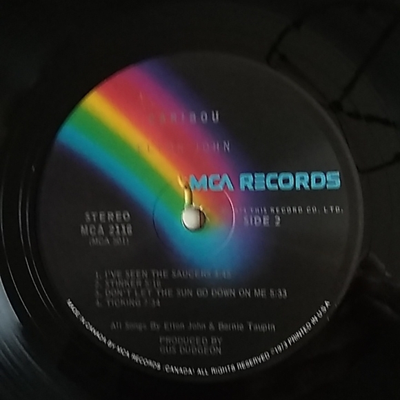 Elton John - Caribou LP - Picture 6 of 6